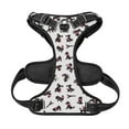 thumbnail image 4 of Kdxio Poodle Dog Print No Pull Dog Harness Adjustable Reflective Oxford Easy Control Medium Large Dog Harness for Training and Everyday-X-Large, 4 of 8