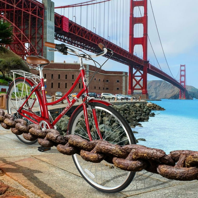 asAyan Hybrid❗️ Tracer Osaka Hybrid City Bike for Women, Steel Frame