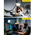 thumbnail image 5 of RALENO LED Video Light, Camera Light for Pictures Video Recording with 4000mAh Battery Support Type-C USB Power Supply, CRI>95 3200K-5600K Photo Light for Outdoor Photography Live Streaming Zoom Calls, 5 of 6