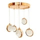 thumbnail image 1 of Lampara Colgante Luz Ideal, Saturno 5 Luces 3 Tonos Luz Led., 1 of 7