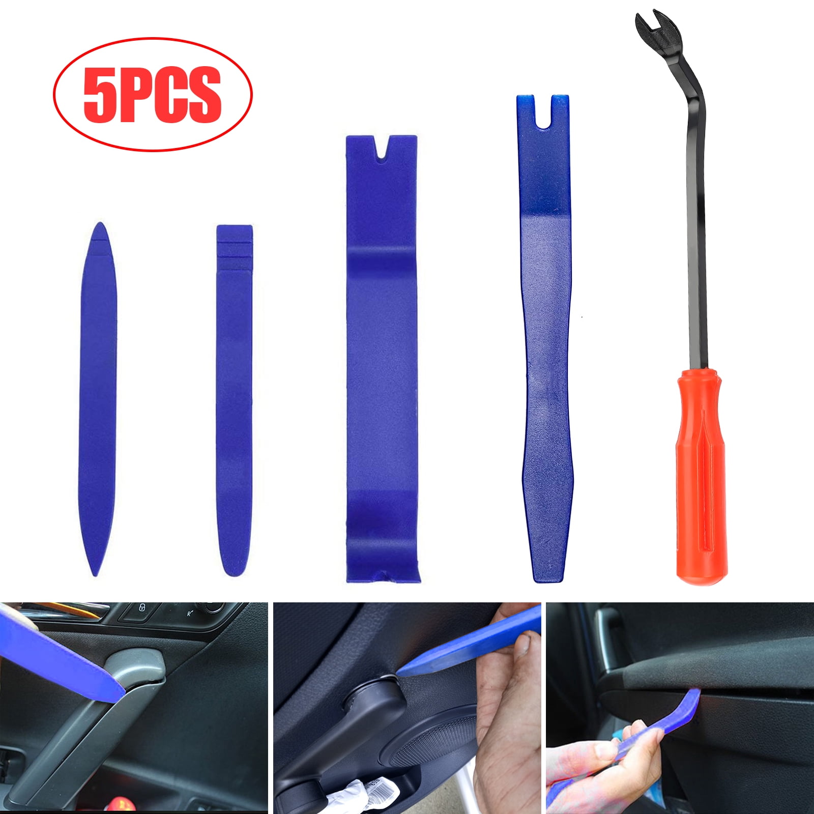 5Pcs Car Trim Removal Tool Set, TSV Removal Repair Release Tool