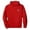 Red*, variant on RUTAYY Men's Hoodie Long Sleeve Drawstring Front Pocket Small Cross Graphic Print Pullover Sweatshirt Red