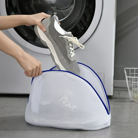 Shoes Wash Bags  Shoe Washing Machine Bag  Durable Mesh Shoe Laundry Bag with Zipper for Sneakers  Running Shoes  Sock  Slipper  Bras and Toys