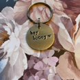 thumbnail image 4 of Llavero con colgante con la letra "Conduce seguro porque te amo", accesorio para coche, 4 of 4