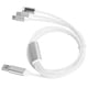 thumbnail image 4 of Cable de carga multi-USB, cable luminoso multi-LED 3 en 1 Cable de carga multi-USB Respuesta rápida, 4 of 9