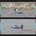 thumbnail image 4 of VONKY Remote Controlled Boat Kids Outdoor Mini RC Boat 2.4G RC Speed Racing Boat Summer Water Toys Children Gift Orange, 4 of 5