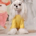 thumbnail image 4 of Breathable Pet Jumpsuit - Tear-Resistant Fleece - Bichon Dog Rompers - Winter Clothing for Autumn, 4 of 8