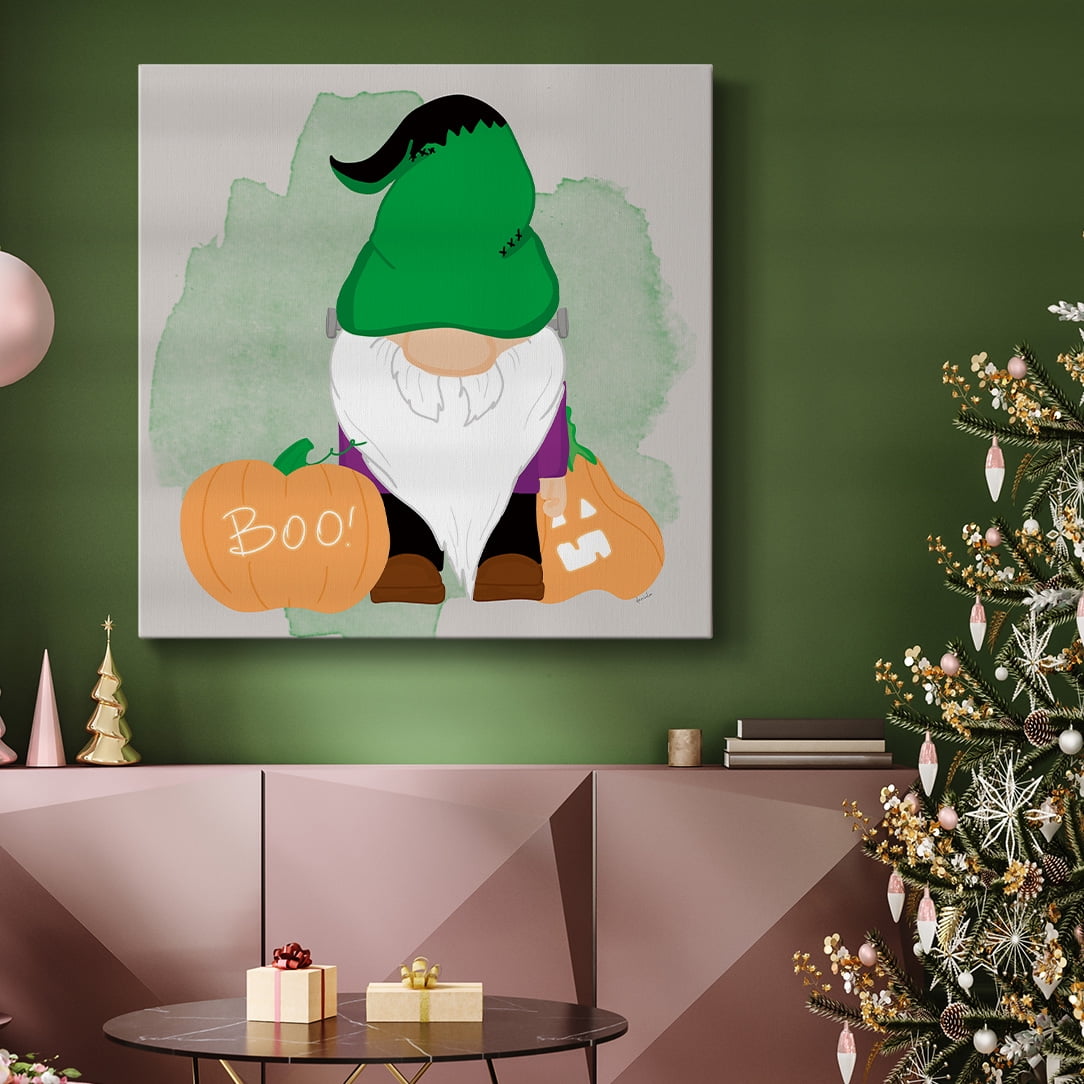 Frankenstein's Gnome- Gallery Wrapped Canvas