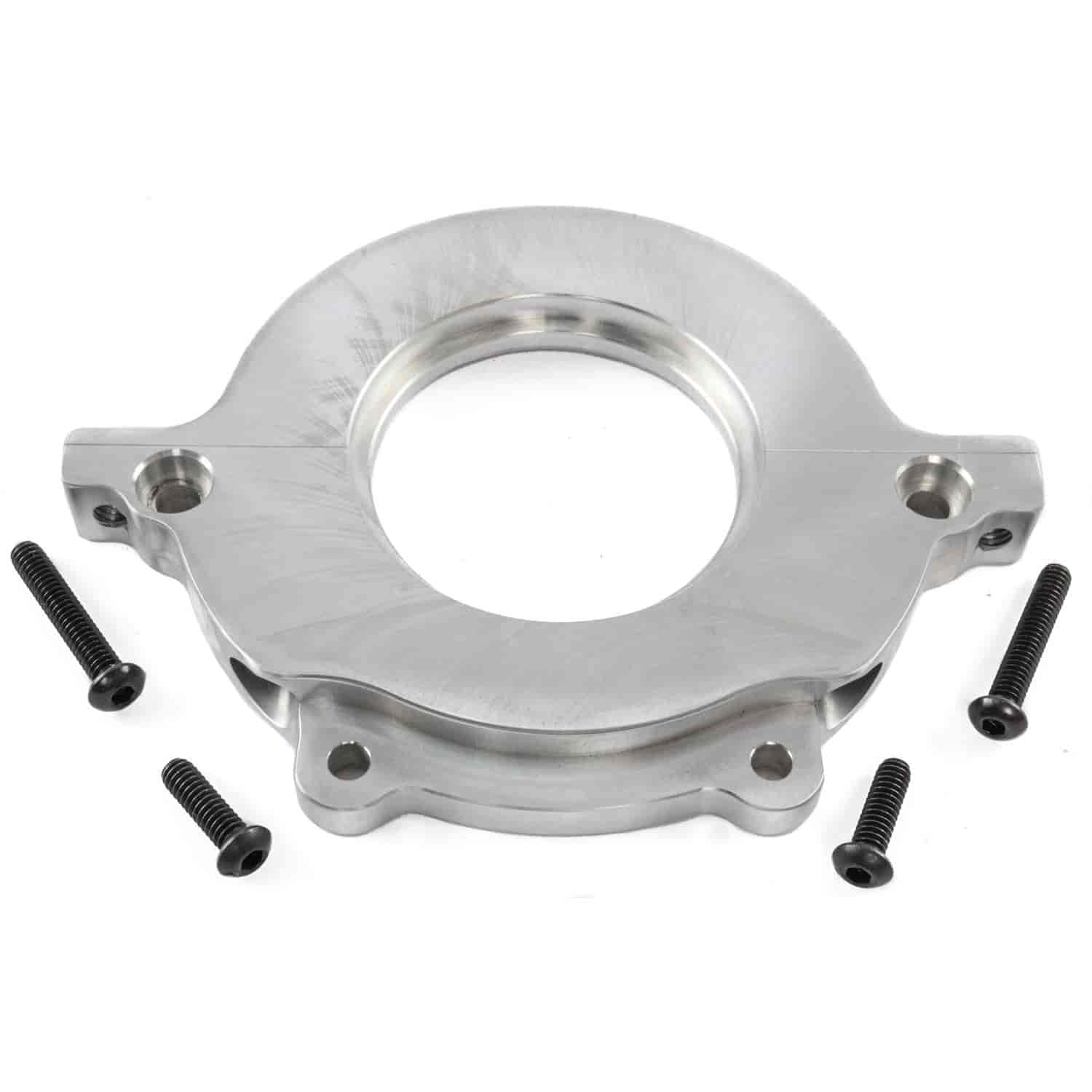 JEGS 502501 Rear Main Seal Adapter Fits 198602 Small Block Chevy Engine Block (