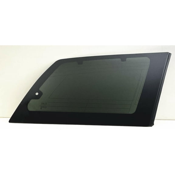 Movable with Antenna Style & Sunshade Hooks Passenger Right Side Quarter Window Quarter Glass Compatible with Toyota Sienna 2004-2010 Models