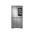 thumbnail image 2 of Samsung RF23A9771SR - Refrigerator/freezer - bottom-freezer - Wi-Fi - width: 35.9 in - depth: 28.5 in - height: 72 in - 22.5 cu. ft - stainless steel with built-in 21.5" media center, 2 of 14