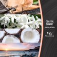 thumbnail image 2 of 5038581058177 Woodwick Bougie Coucher de Soleil Côtier Moyen, 2 of 8