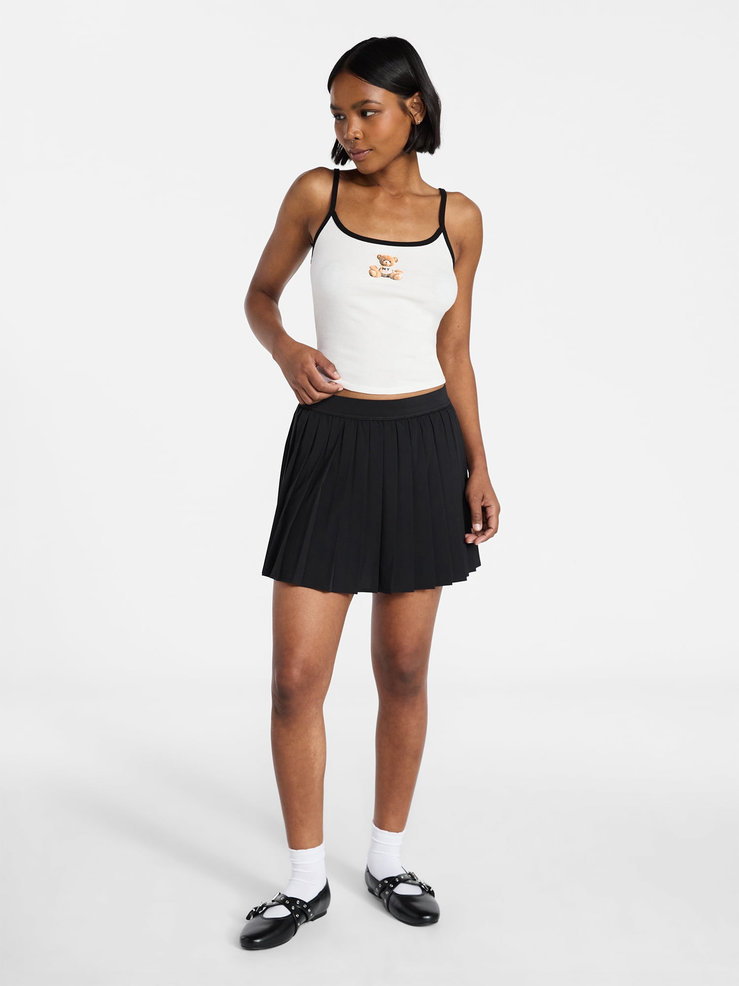 No Boundaries Tennis Skort, Women's XXS-XXL