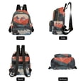 thumbnail image 4 of FORMRS Mini Backpack Purse for Women Travel Daypack Casual Shoulder Bag, Mountains at Dawn, 4 of 7