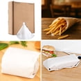thumbnail image 4 of [1 PACK] EcoQuality Deli Paper Sheets Dry Waxed 12x15 - Grease Resistant Sandwich Liner, Microwave Safe, Deli Wrap for Restaurants, BBQ, Schools and Concession Stands (12 in x 15 in - Case of 1), 4 of 8