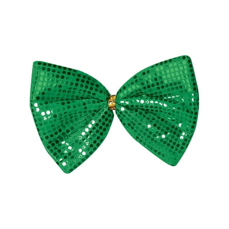 UPC 034689307693 product image for Beistle 318656 St. Patricks Day Giant Green Sequin Bow Tie | upcitemdb.com