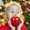 #LL New--Red, variant on Crystal Apples Christmas Eve Gifts for Her Romantic Ornamental Apples Display