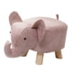 thumbnail image 3 of Banco de elefante, sofá, taburete de té, zapatos de dibujos animados portátiles, taburete otomano cambiador para Rosa, 3 of 9