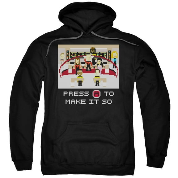 Star Trek - Make It So Pixel - Pull-Over Hoodie - XXXXX-Large