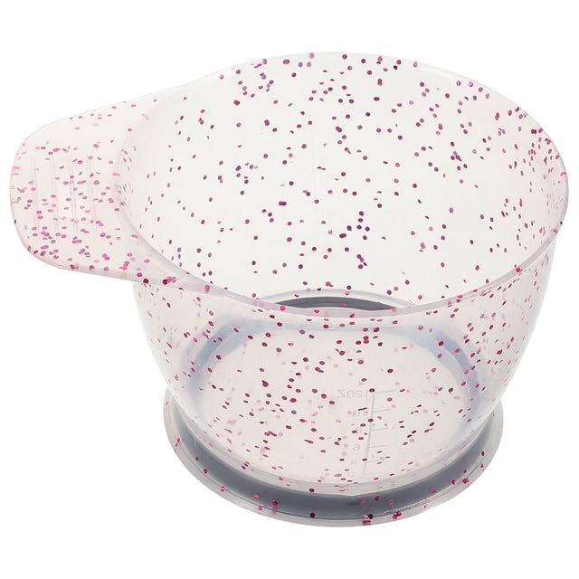OUNONA Large Capacity Hair Color Mixing Bowl Plastic for Professional Hair Dyeing
