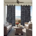 thumbnail image 6 of Mathematics Formulas Kitchen Curtains Blackboard with Math Numerical Geometric Cafe Short Curtains for Bathroom Blackout Window Curtain Small Window Treatment Drapes for Bedroom 27.5"x39"x2, 6 of 9