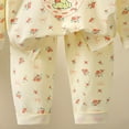 thumbnail image 3 of Linfrsh Toddler Boys Pajamas 4t Loungewear Long sleeve Pjs for Girls 6 9 12 18 24 Months 2T 3T 4T(Light Purple,7-8 Years), 3 of 4