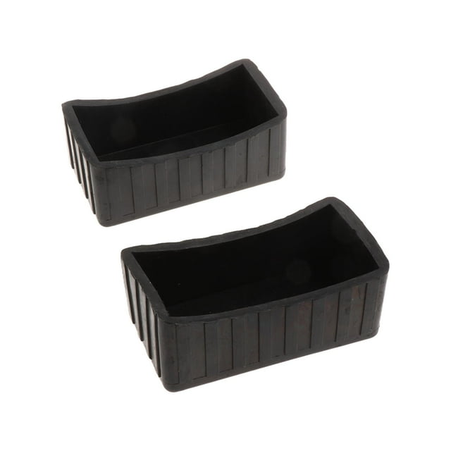 jinwen 2 Pieces End Cap Exercise Device Table Chair Foot Cover for Home Living Room Type E