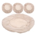 thumbnail image 2 of 4 Uds cesta para prueba de pan forro de tela forma redonda ratán Natural masa para hornear masa fermentada Banneton cestas cubierta para el hogar panadería cocina 23cm, 2 of 6