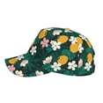 thumbnail image 2 of Lsque Tropical Fruit Baseball Cap Trucker Low Profile Hat Golf Dad Hat Adjustable Original Classic Unconstructed Plain Cap Men Women, 2 of 9