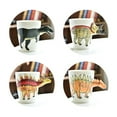 thumbnail image 4 of Taza con forma de dinosaurio de 400 ml, taza de cerámica animal linda, taza de oficina, taza de desayuno, 4 of 13