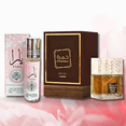 thumbnail image 5 of Khamrah Qahwa EDP 100ML by Lattafa & Yara Roll-On Perfume Oil CPO 10ML by Ard Al Zaafaran. (BUNDLE), 5 of 7