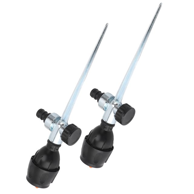 Aspersor giratorio automático, Aspersor giratorio automático Sistema de aspersor de agua de metal Sistema de aspersor de jardín Rendimiento sólido Jadeshay A