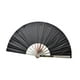 thumbnail image 1 of Fan de fanático plegable Van fan de Kung para roles de boda juega fiestas negro, 1 of 8