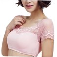 thumbnail image 4 of unbranded Bralette Top Sin Rosa Con Acolchado Cómodo Y Elástico Para Actividades Deportivas, 4 of 6