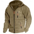 thumbnail image 5 of Hoodies for Men Zip Up Hooded Sweatshirt Athletic Jackets Lightweight Casual Long Sleeve Jacket with Zipper Pockets, 5 of 5