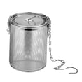 thumbnail image 2 of Stainless Steel Spice Seasoning Strainer Tea Filter Infuser Tea Ball Locking Ball Tea Cooking Tools with Chain Safe to Use - 0.7L, 2 of 6