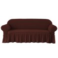 thumbnail image 1 of CAROOTU High Elastic Sofa Cover All-Protection Solid Color Non-slip Universal Fabric, 1 of 5
