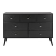 thumbnail image 3 of Home Square 3-Piece Set with 2 Modern 2-Drawer Nightstands & 7-Drawer Dresser, 3 of 15