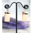 thumbnail image 4 of Earrings for Women Fashionable Rectangle Glossy Rose Gold C Shaped Ear Clip Ear Hook Jewelry, 4 of 5