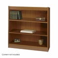 thumbnail image 3 of Safco Square-Edge Bookcase - 36" x 12" x 36.8" - 3 x Shelf(ves) - 300 lb Load Capacity - Cherry - Veneer - Particleboard, Wood - Recycled - Assembly, 3 of 3