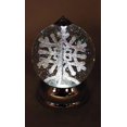 thumbnail image 4 of Christmas Decor Lighted Snow Globe with Spinning Snowflake, Battery Operated (not Included) - 6.5" H x 4.5" W x 4.5" D, 4 of 7