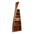 thumbnail image 4 of 31" x 90" x 20.5" Wooden Canoe  Book Shelf, 4 of 5