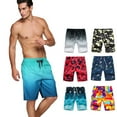 thumbnail image 3 of Mens Swim Trunks Quick Dry Swim Shorts with Mesh Lining Funny Swimwear Bathing Suits, 3 of 5