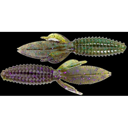 UPC: 0836809001661 | Reaction SMB-025 Smallie Beaver Creature Bait  3 1/2   Sprayed
