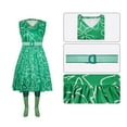 thumbnail image 5 of Disgust Costume Dress for Women Girls, Halloween Birthday Cosplay Dress up, 5 of 6