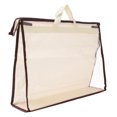thumbnail image 1 of Unique Bargains Sacs à Main Taille XXL PVC Transparent Sac à Main Protecteur, Beige, 1 of 5