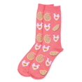 thumbnail image 2 of Women's Comfort Novelty Crew Socks, Chicken Waffle, 1 Pair, 2 of 2