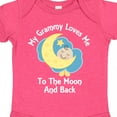 thumbnail image 4 of Inktastic Grammy Loves Me Moon and Back Boys or Girls Baby Bodysuit, 4 of 5