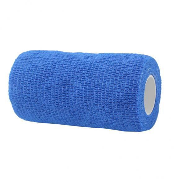 4x10cm First Aid Adhesive Gauze Tape Blue
