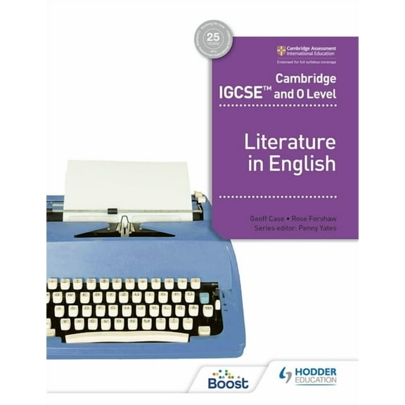 Cambridge Igcse(tm) and O Level Literature in English: Hodder Education Group, (Paperback)